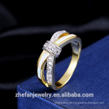 Zhefan Hochzeit Schmuck Sterling Silber Ring für Groß-oder Einzelhandel